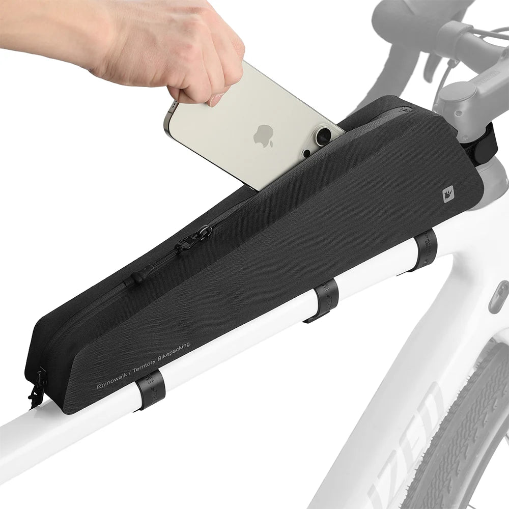 Sacoche de cadre supérieur (Top tube) étanche 1.6L – vue produit