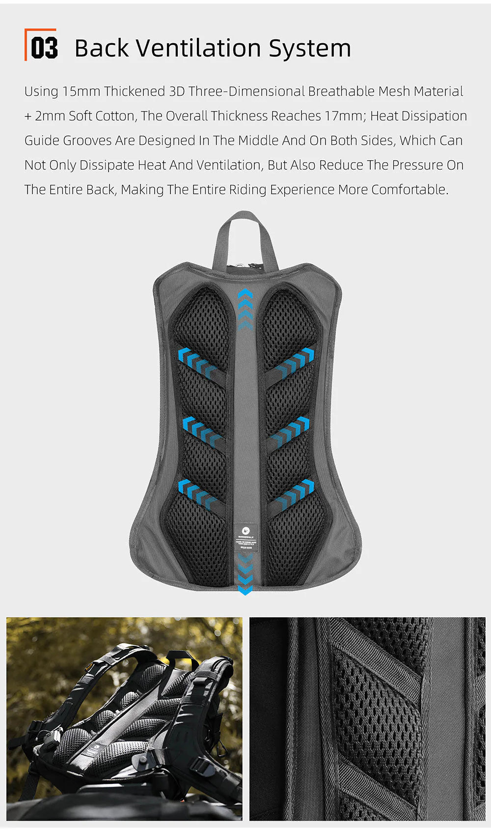 Sac à dos Rhinowalk – vue produit