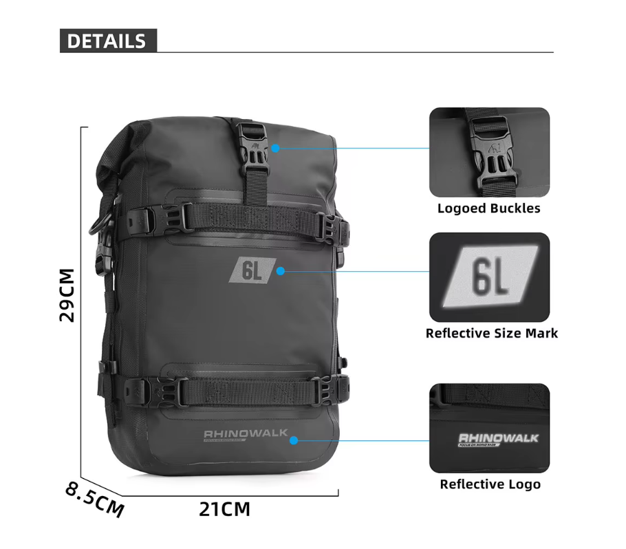Sacoche Crashbar 6L Rhinowalk
