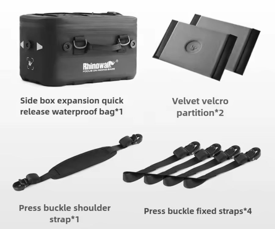Sac de selle / Tailbag / Extension de valise Rhinowalk