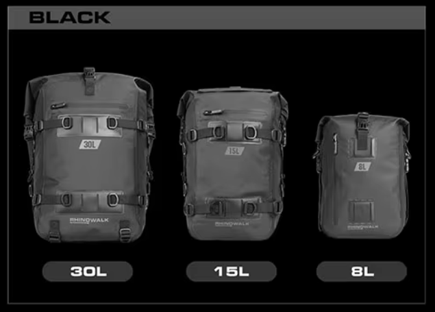 Sacoche étanche 8L/15L/30L Rhinowalk