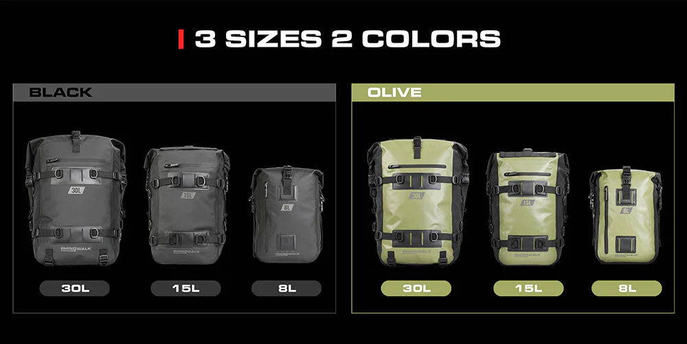 Sacoche étanche 30L Rhinowalk – vue produit