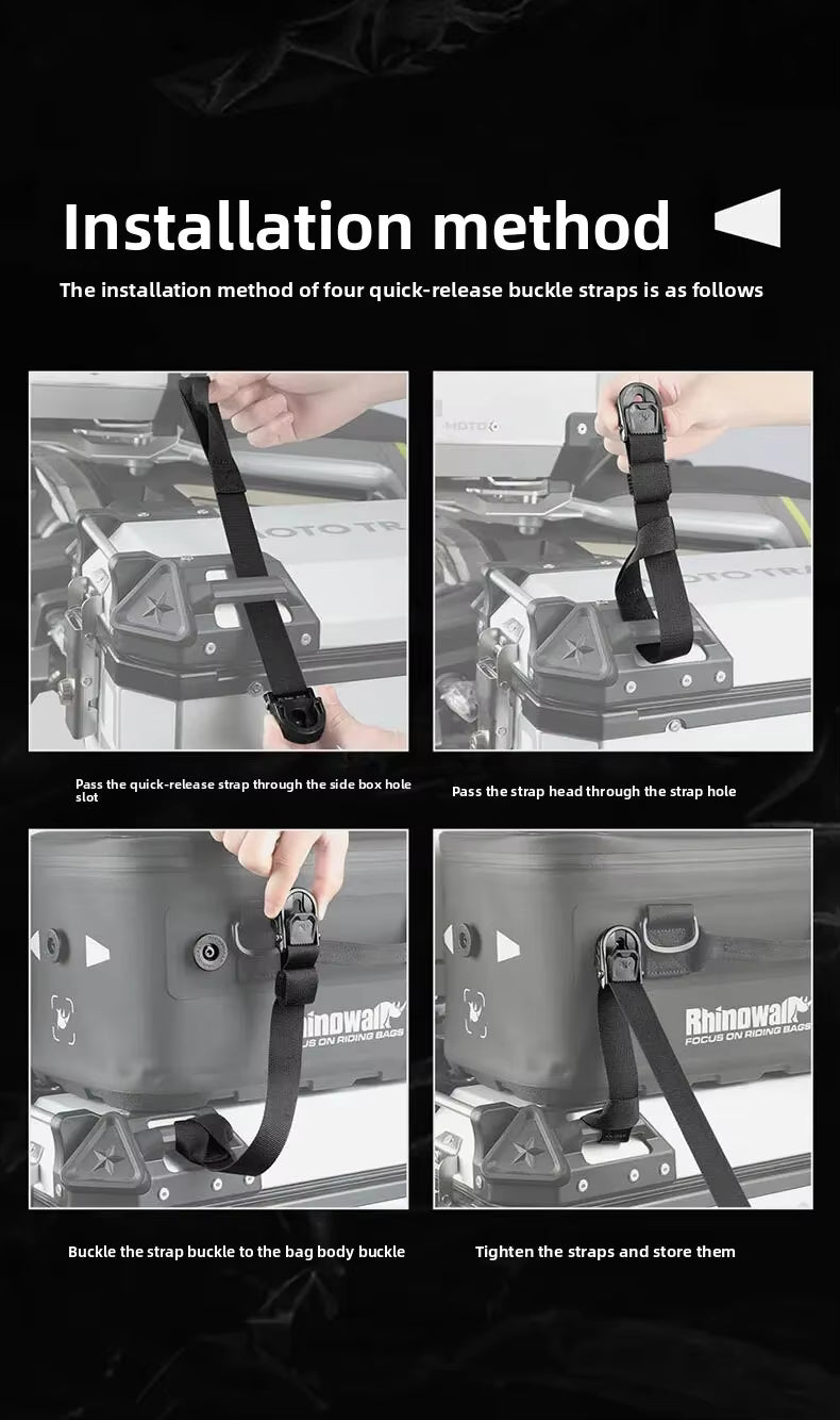 Sac de selle / Tailbag / Extension de valise Rhinowalk