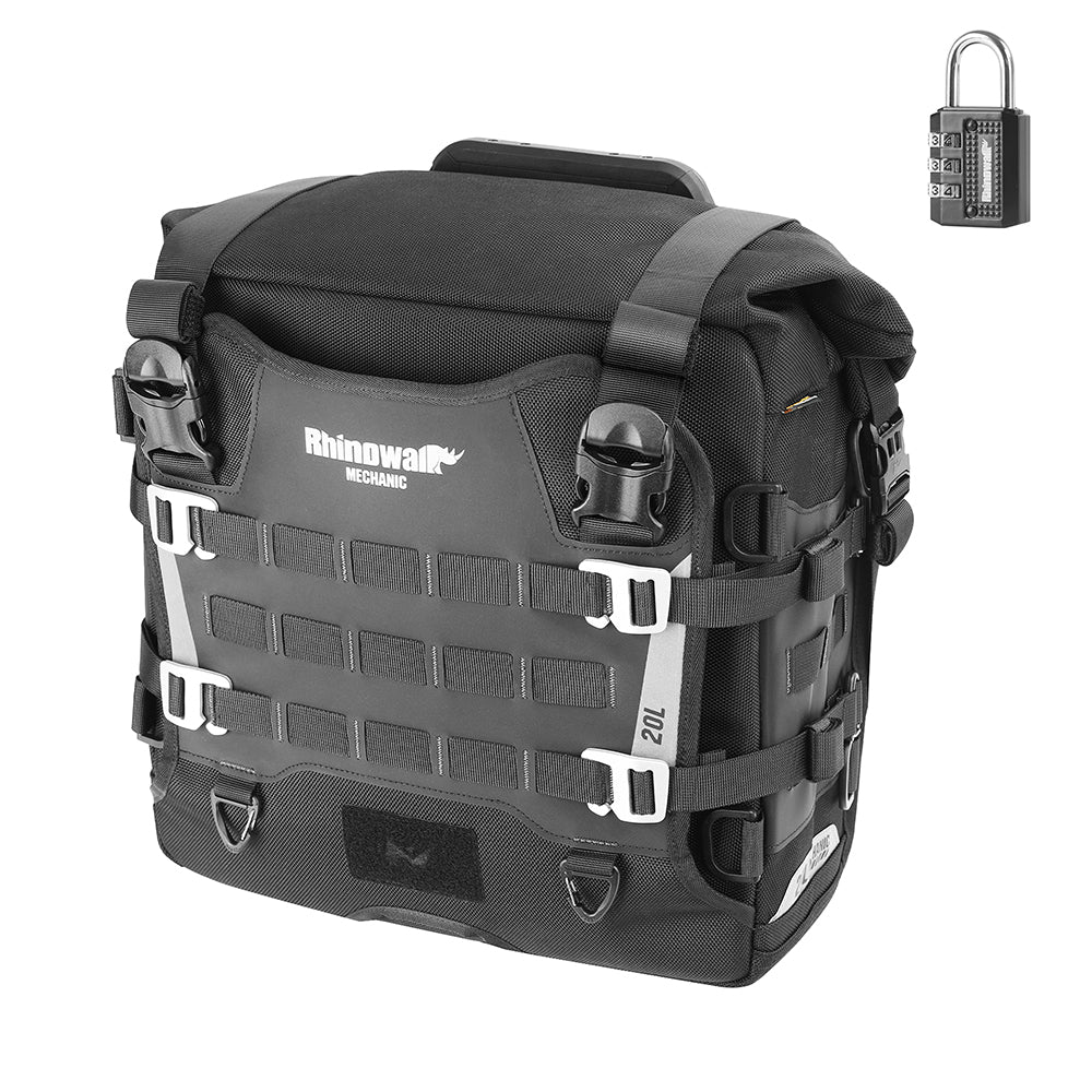 Valise latérale semi rigide 20L / 35 L Rhinowalk – vue produit