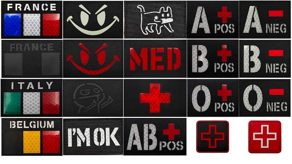 Patch Velcro – vue produit