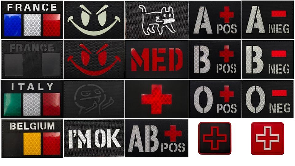 Patch Velcro – vue produit